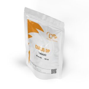 DP Cialis 20 by Dragon Pharma – 100 Tablets (20 mg/tab)