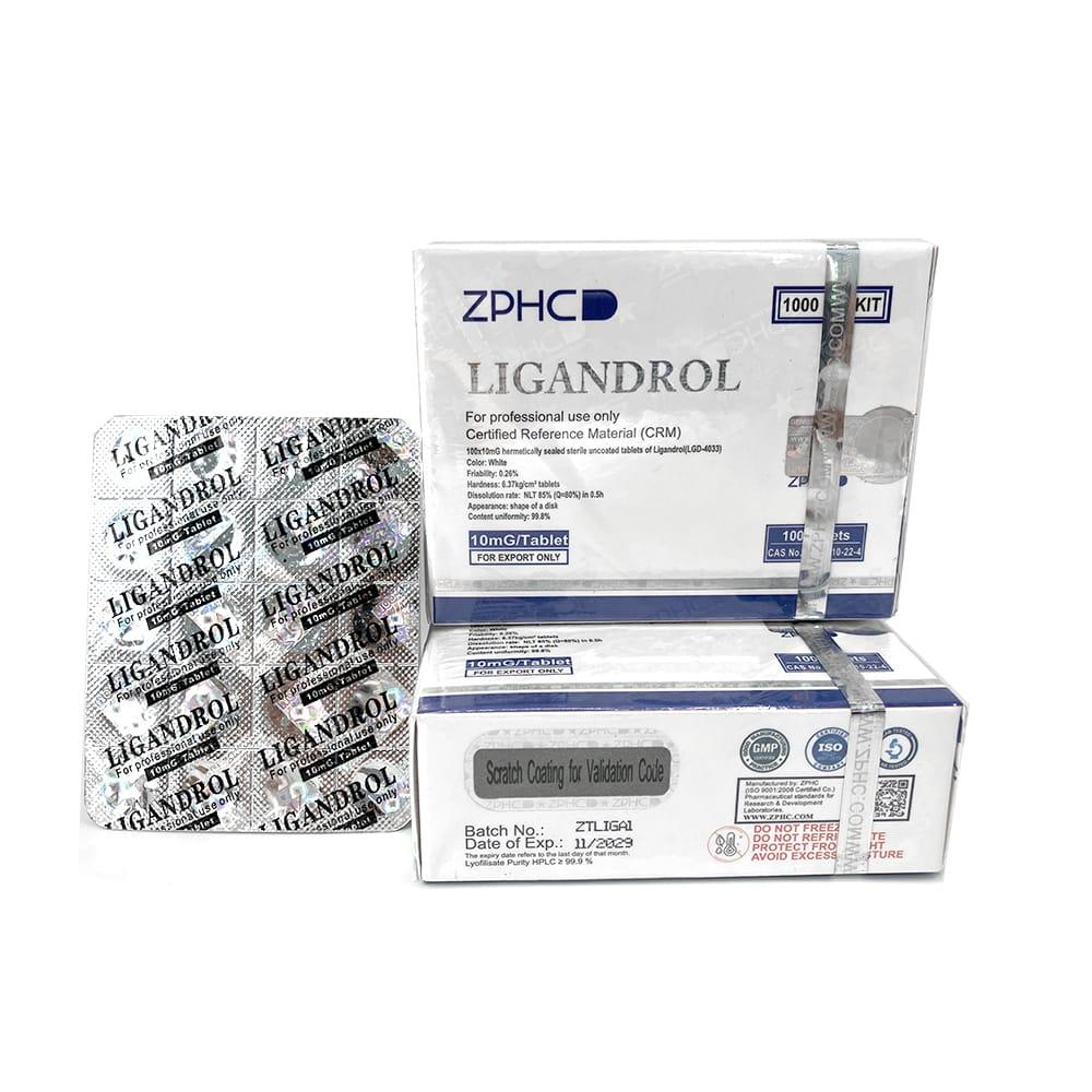 Ligandrol (LGD-4033) ZPHC — 10 mg (100 tablets × 10 mg) Pharma-Grade LGD-4033 for Lean Muscle and Strength This product offers Ligandrol (LGD-4033), a non-steroidal selective androgen receptor modulator (SARM) developed for its anabolic properties. This compound is designed to support significant increases in lean muscle mass and physical performance, making it a subject of interest for bodybuilders and athletes during bulking and re-composition phases. A clinical trial published in the Journals of Gerontology demonstrated that LGD-4033 administration led to a dose-dependent increase in lean body mass in healthy young men . Preclinical studies have also indicated its potential for anabolic activity in muscle and bone with a high degree of tissue selectivity .