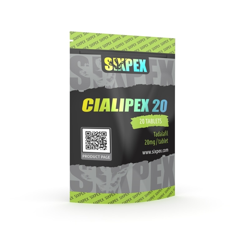 SixPex Cialipex 20 (Cialis) – 20 mg Tadalafil Citrate Tablets